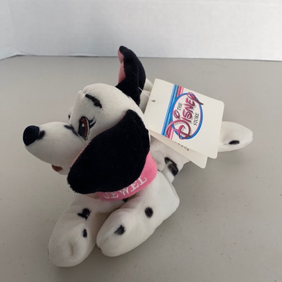 Disney 101 Dalmatians Jewel Bean Bag Plushie NWT - Picture 1 of 4
